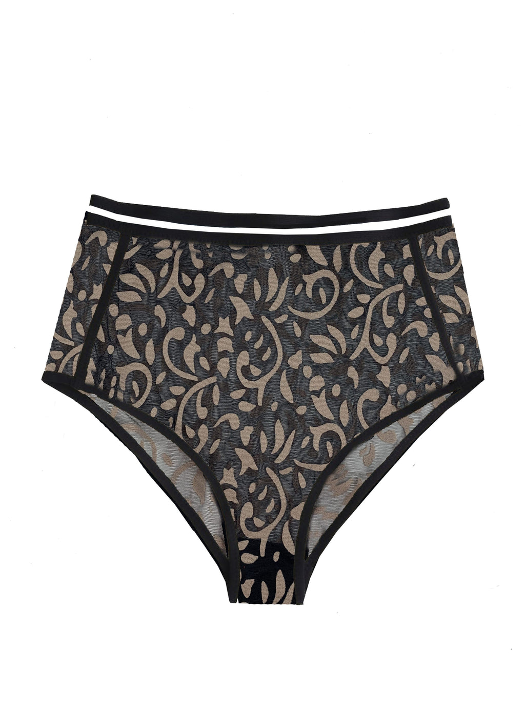 Celeste High Rise Mesh Underwear